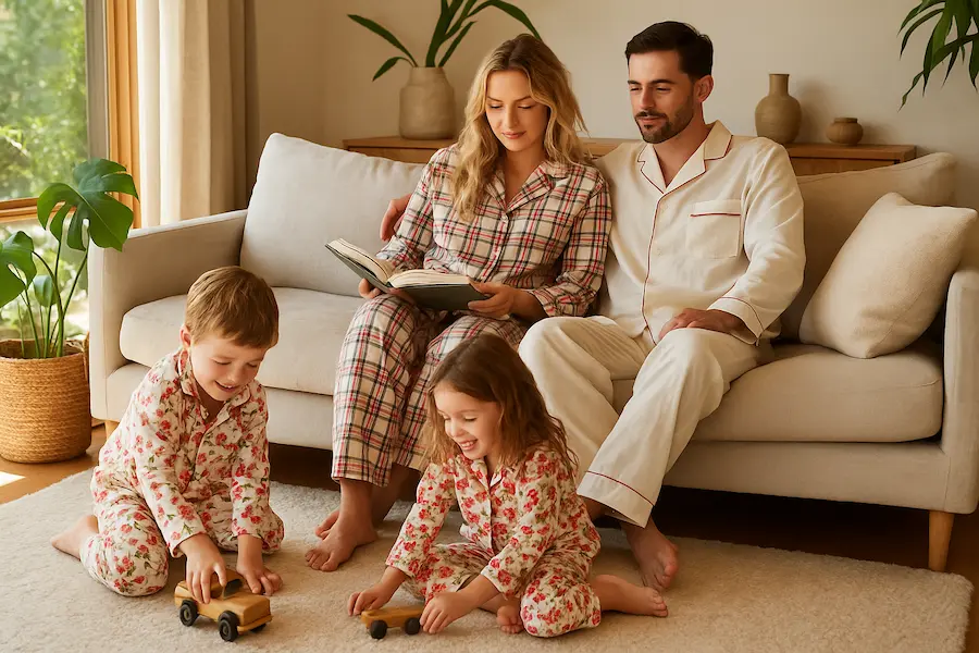 family holiday pajamas
