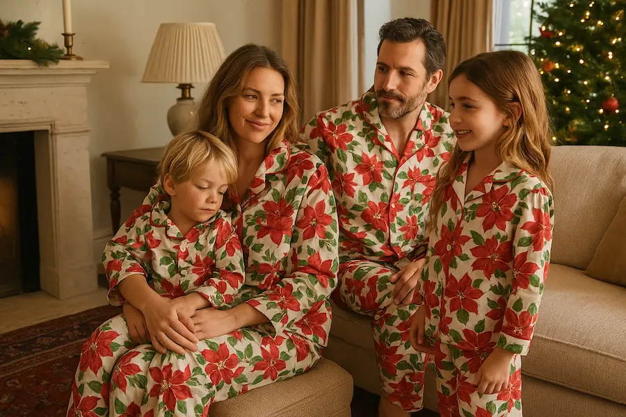 family holiday pajamas