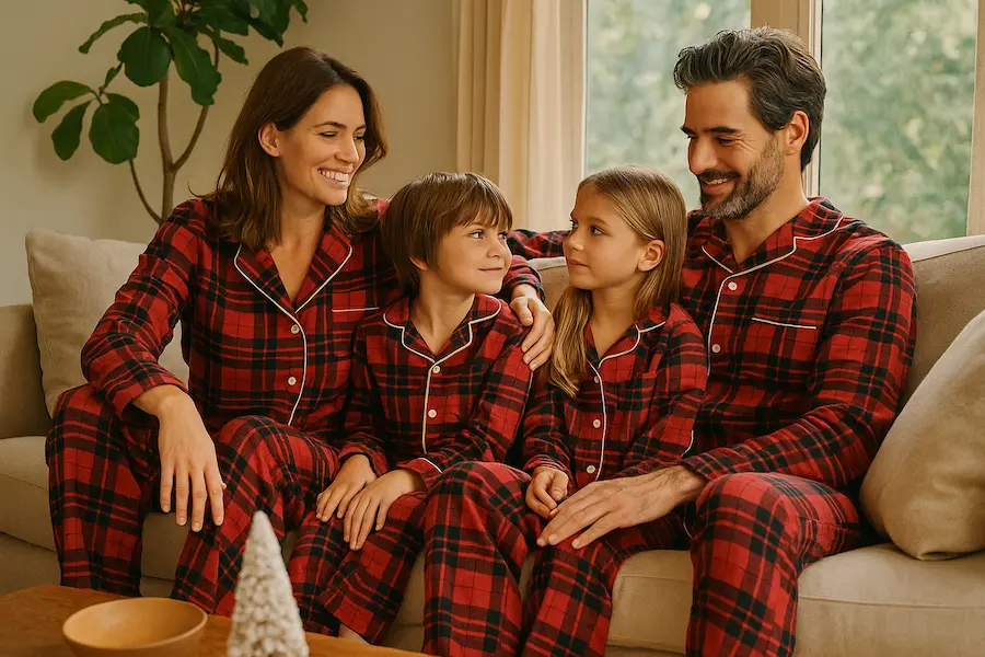 family holiday pajamas