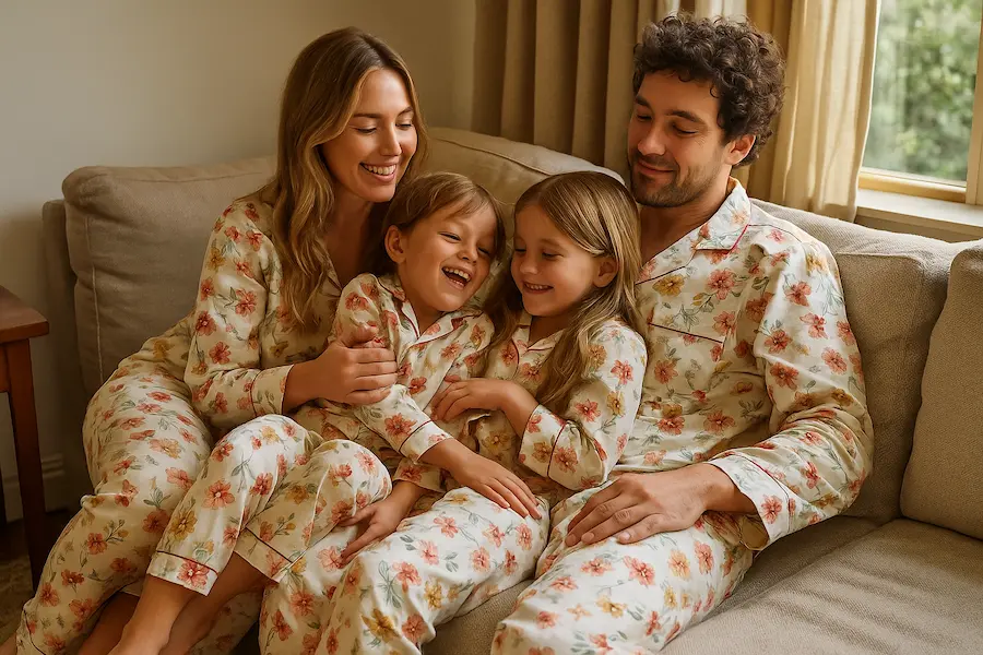 matching family pajamas