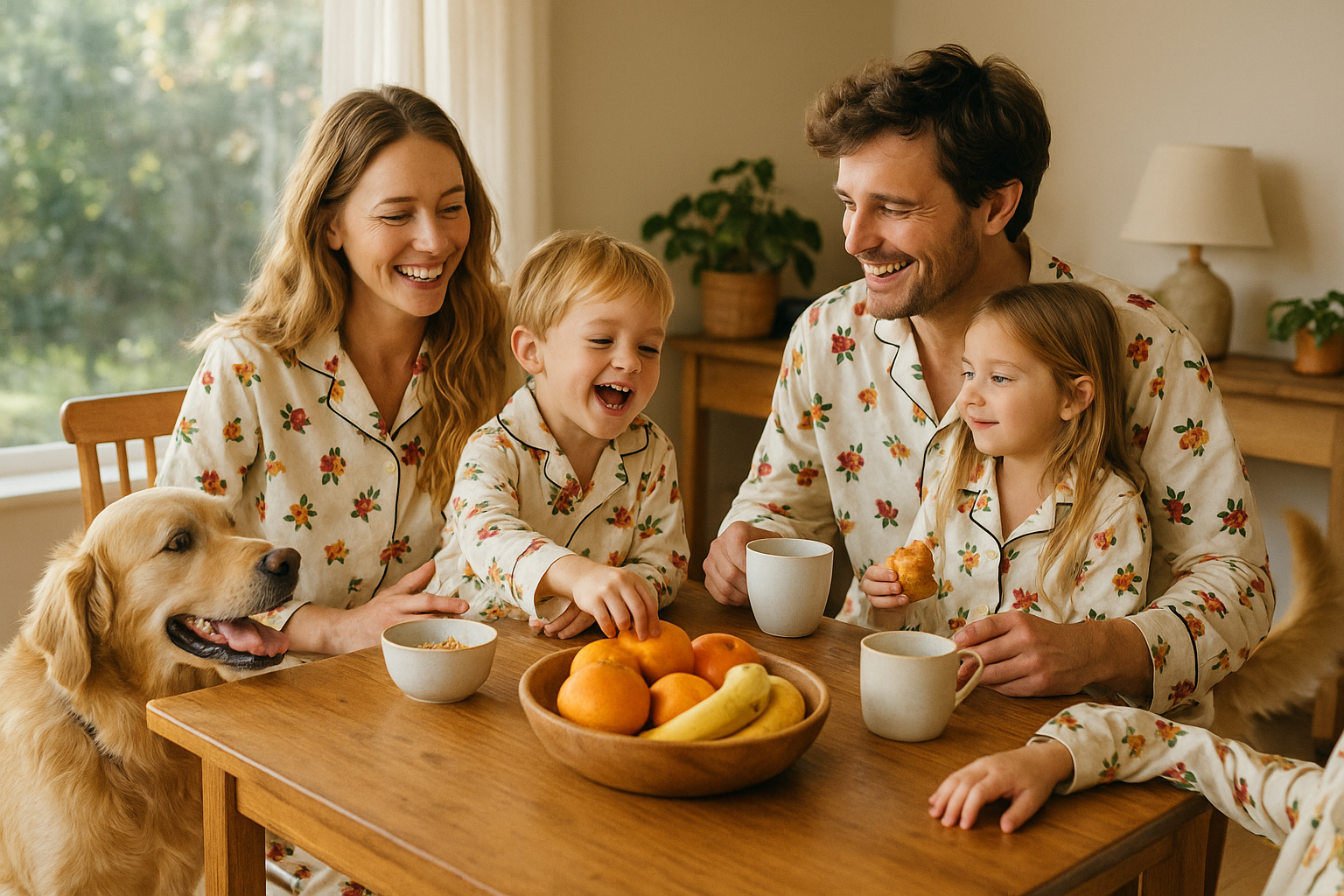 matching family pajamas