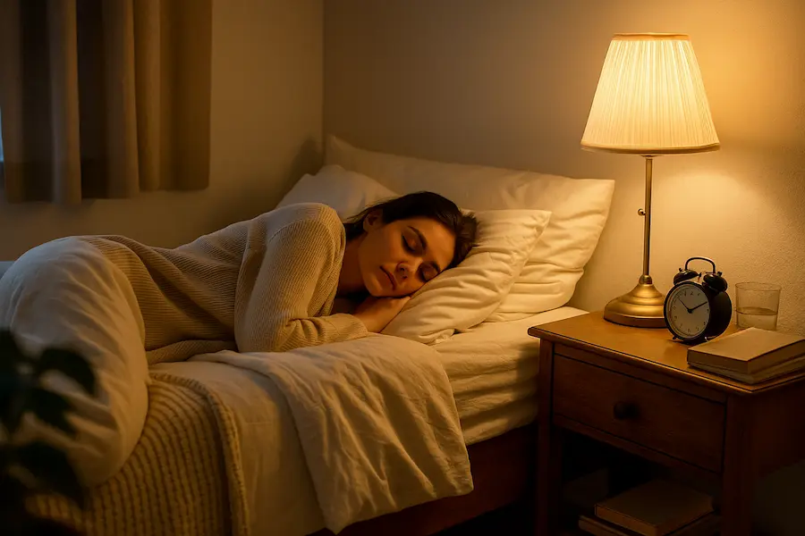 optimal bedroom lighting for sleep